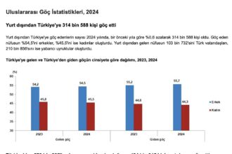 Türkiye göç rakamları açıklandı