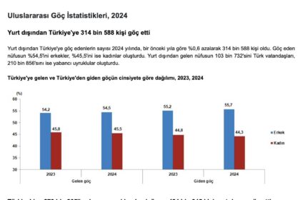 Türkiye göç rakamları açıklandı