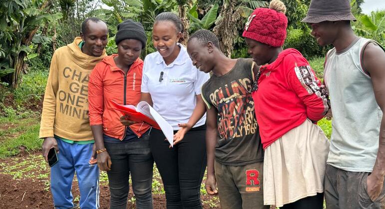 From family farm to climate tech: How one Kenyan woman is helping farmers outsmart drought