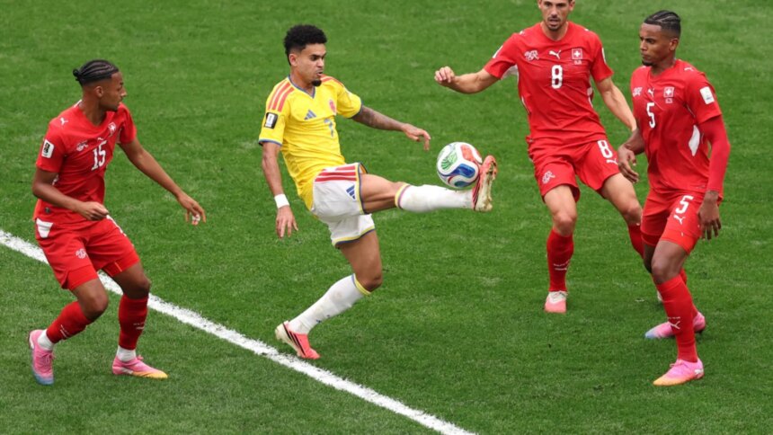 Switzerland vs Colombia LIVE Score: SUI vs COL FIFA World Cup 2026 Round of 16 LIVE Updates
