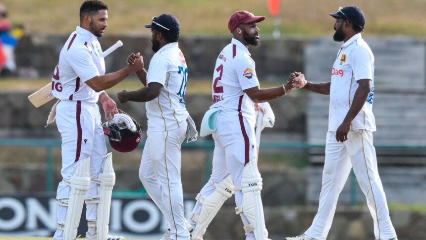 Rain Hands West Indies Test Series Win Over Sri Lanka
