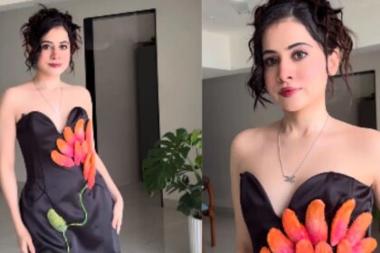 Uorfi Javed Creates Dress From Leftover Mango Seeds, Bids Mango Season Farewell
