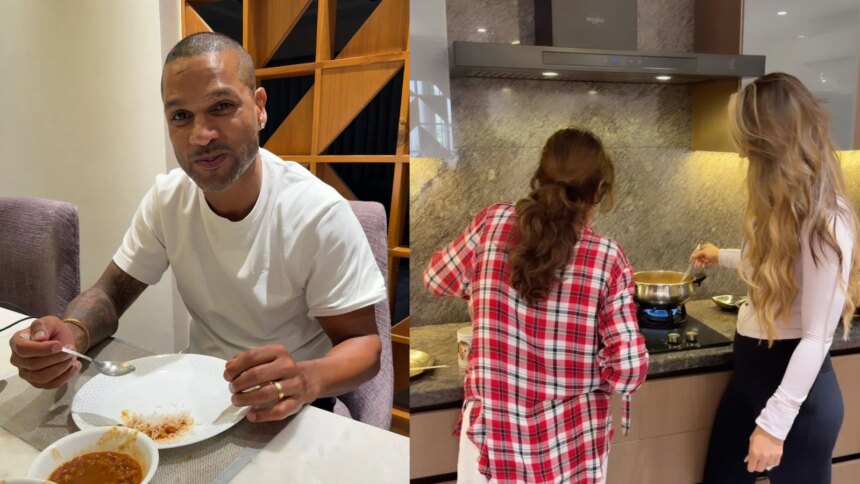 "Punjabi Wife In The Making": Shikhar Dhawans Irish Wife Cooks Rajma With Mother-In-Law