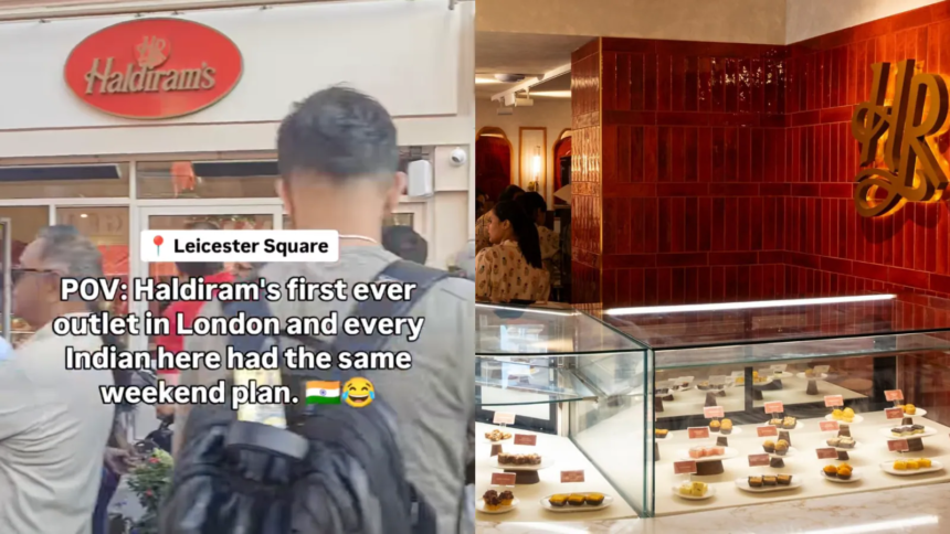 Viral Video: Haldirams Opens In London, Draws Long Queues Of NRIs For Chole Bhature