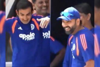 Rohit Sharma Breaks Into Laughter After Gautam Gambhir's Gesture In Viral Lord's Clip