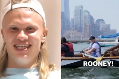 Wayne Rooney Lives Up To Strange 'Rowing' Promise After Erling Haaland's Reminder. Video Viral