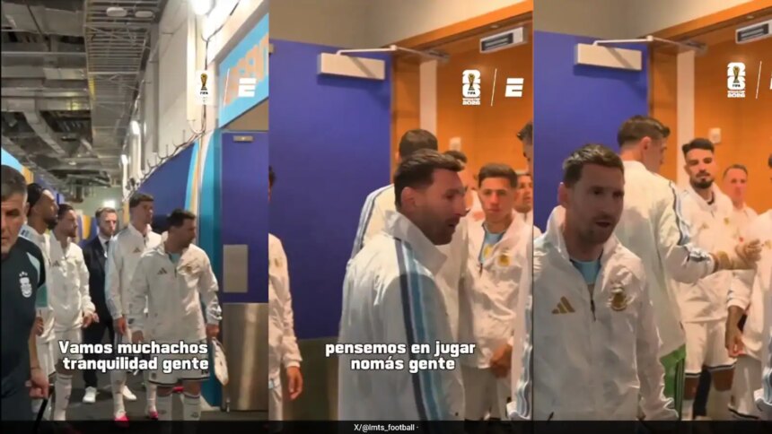 What Happened In Argentina Dressing Room? Lionel Messi's Pre-World Cup Final Video Stumps Fans