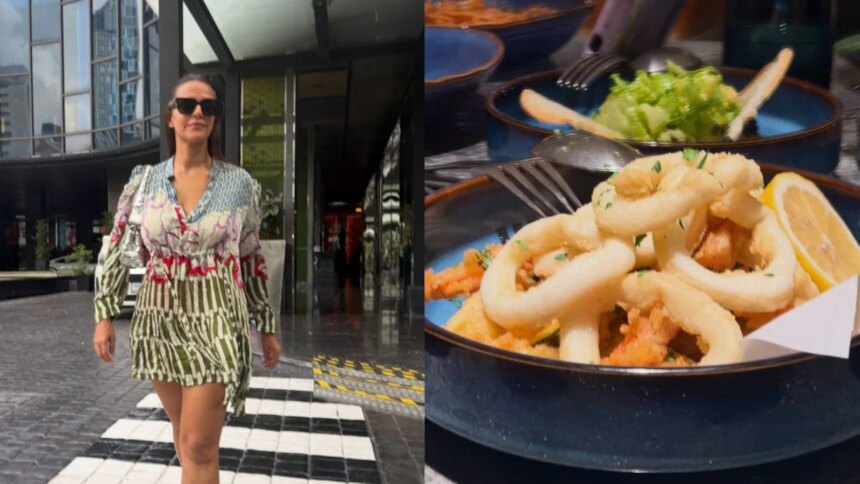 Neha Dhupias Thai Vacation Comes With A Side Of Calamari And Fresh Coconut Water