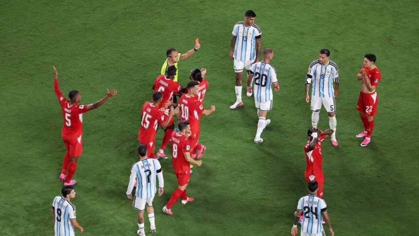Switzerland's Breel Embolo Wrongly Sent Off Against Argentina, Admits Football Body. Row Thickens
