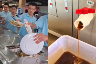 What These Chinese Students Do With Their Leftover Food Has Gone Viral