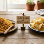 Aloo Bhujia vs Potato Chips: Which Snack Is Healthier?