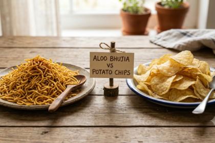 Aloo Bhujia vs Potato Chips: Which Snack Is Healthier?