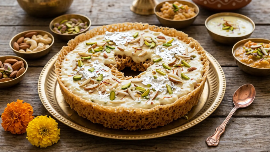 How To Make Ghevar At Home Just Like Sweet Shops