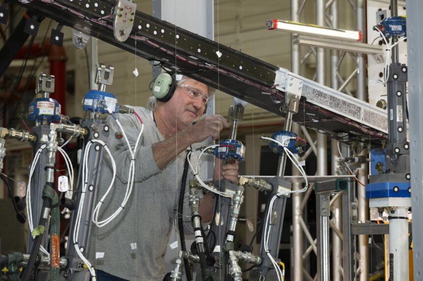 NASA Pushes New Wing Design to Find Structural Limits