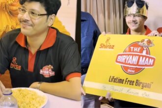Kolkata Man Eats 5 Plates Of Mutton Biryani In 45 Minutes, Wins Free Biryani For Life