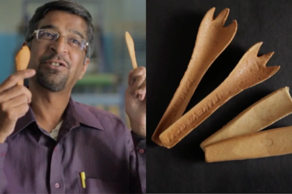 Indian Scientist Created Worlds First Edible Spoon To Replace Plastic, Its Rs 2 Crore Business Now