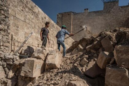 First Person: Syrians lead efforts to clear rubble and rebuild lives