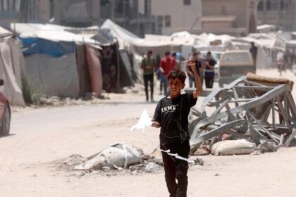 Four children killed as separate attacks in Gaza destroy aid supplies