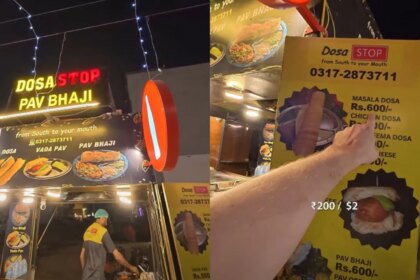 Video: New Zealand Food Vlogger Finds Dosa And Vada Pav At A Restaurant In Pakistan