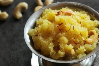 Healthy Rava Kesari Prasadam Without Sugar In Just 10 Minutes