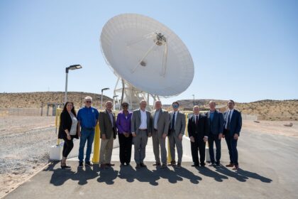 Ribbon-Cutting Event for NASA Deep Space Network’s Deep Space Station 23