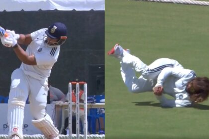 Rajat Patidar Produces Screamer To End Vaibhav Sooryavanshi's Onslaught In Duleep Trophy Semi-Final. Watch