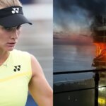 Russian Missile Strike Destroys Ukranian Tennis Player's Apartment, Only A French Open Towel Survives
