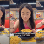 Video: Chinese Woman Tries Biryani For The First Time, But Its Her Spoon Technique That Goes Viral