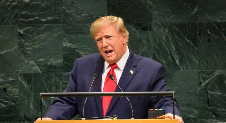 Trump defends military action against Iran, Venezuela, and calls for rebrand of AI