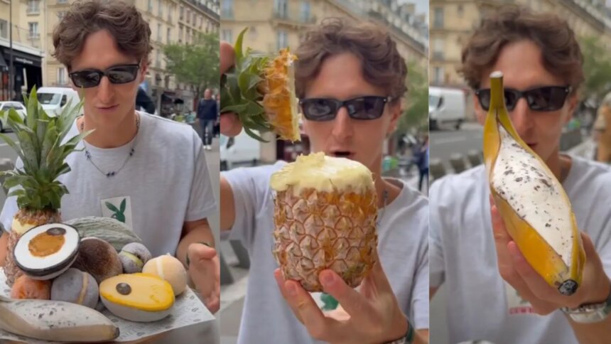 Video: Creator Tries Paris Viral Fruit Sorbets, Reveals Prices Up To Rs 3,900