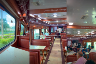 Inside The Deccan Queens Historic Dining Car Where Passengers Eat On The Move