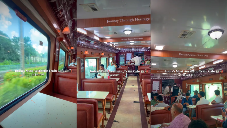 Inside The Deccan Queens Historic Dining Car Where Passengers Eat On The Move