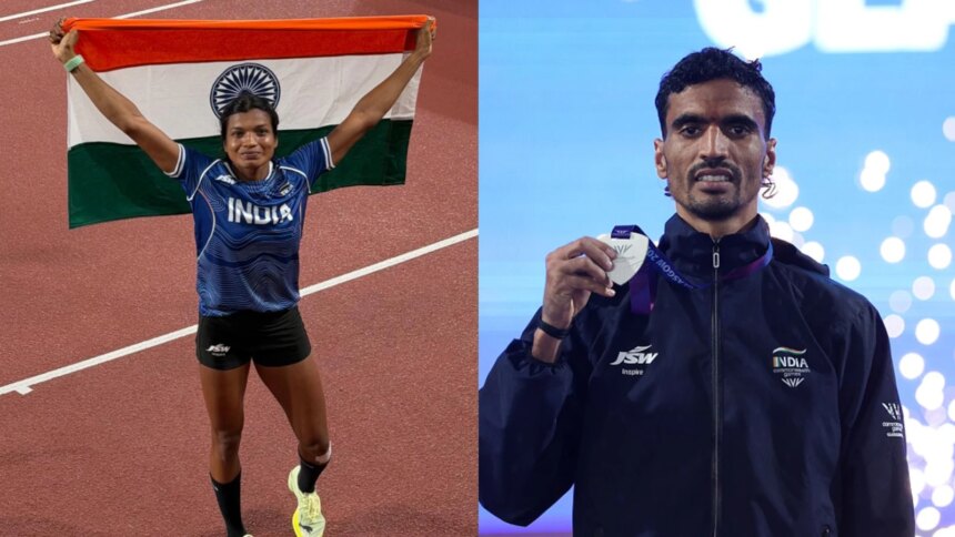 India In Athletics, Asian Games 2026 Highlights: India's Baranica Elangovan Wins Historic Pole Vault Medal; Gulveer Singh Bags Silver In 10,000m