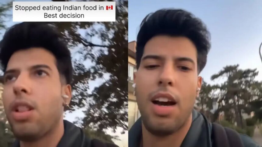 Video: Delhi Man Living In Canada Says "Giving Up Indian Food Helped Me Stay Fit", Triggers Debate Online