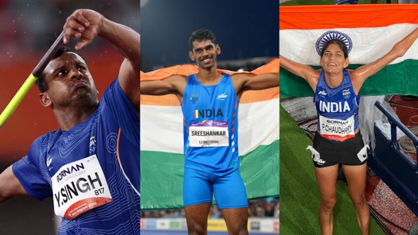 India In Athletics, Asian Games 2026 LIVE Updates: India Win Silver, Bronze After 2-3 In Javelin; Murali Sreeshankar Bags Long Jump Silver Despite Injury