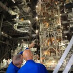 Artemis III Crew Visits NASA Kennedy's Vehicle Assembly Building