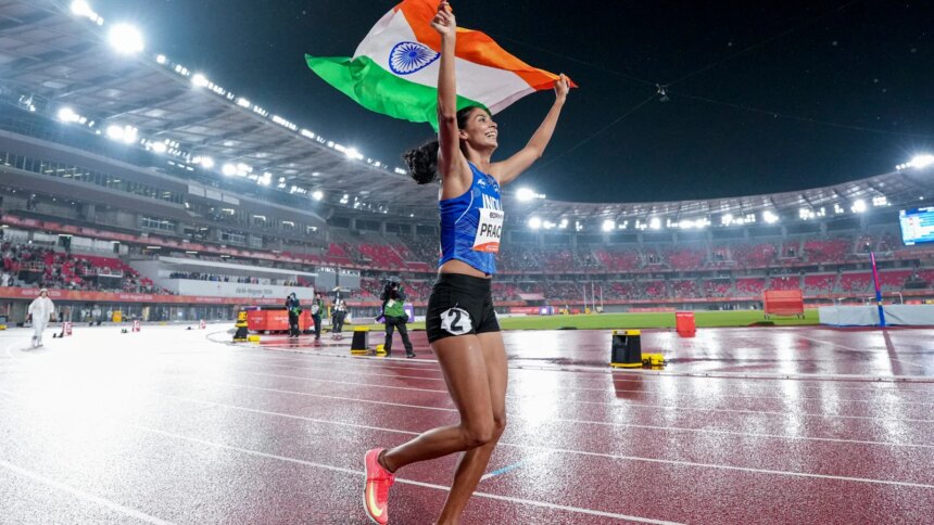 Asian Games 2026: Prachi Choudhary Clinches Bronze In Women's 400m; India Miss Out In Triple Jump, 1500m