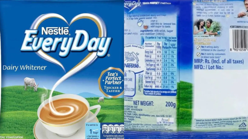 Nestle Low Fat Dairy Whitener Sample From Delhis 5-Star Hotel Found Unsafe. Sale Stopped