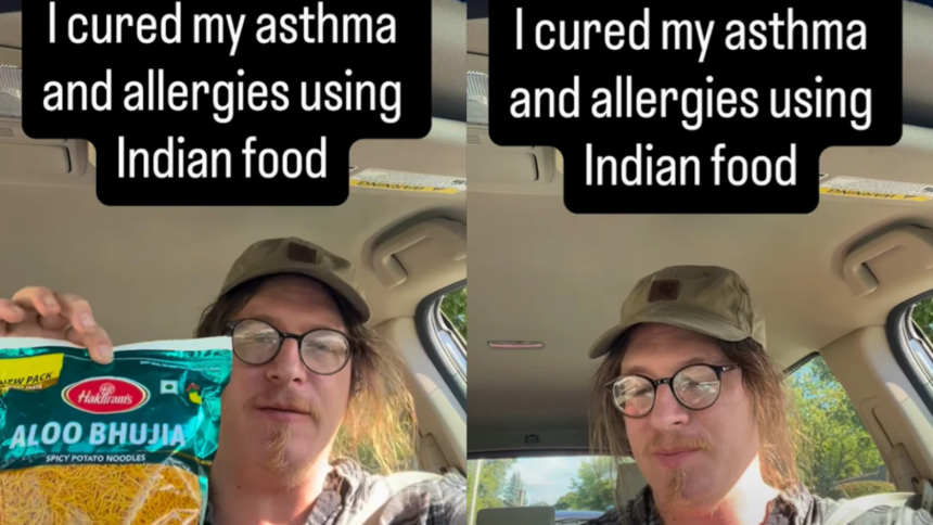 American Man Says Aloo Bhujia Helped Cure His Asthma. Internet Says, "Wait Till He Discovers Biryani"