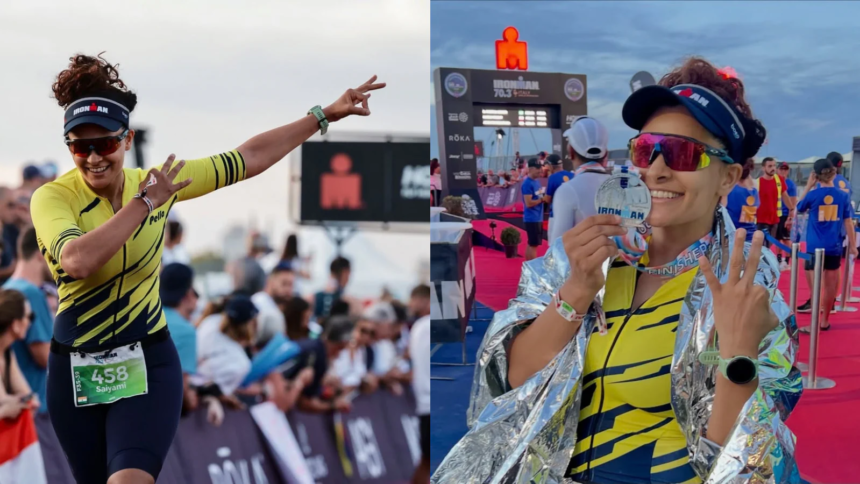 Saiyami Kher Finishes Third Ironman Race, Swaps Gels For Pizza