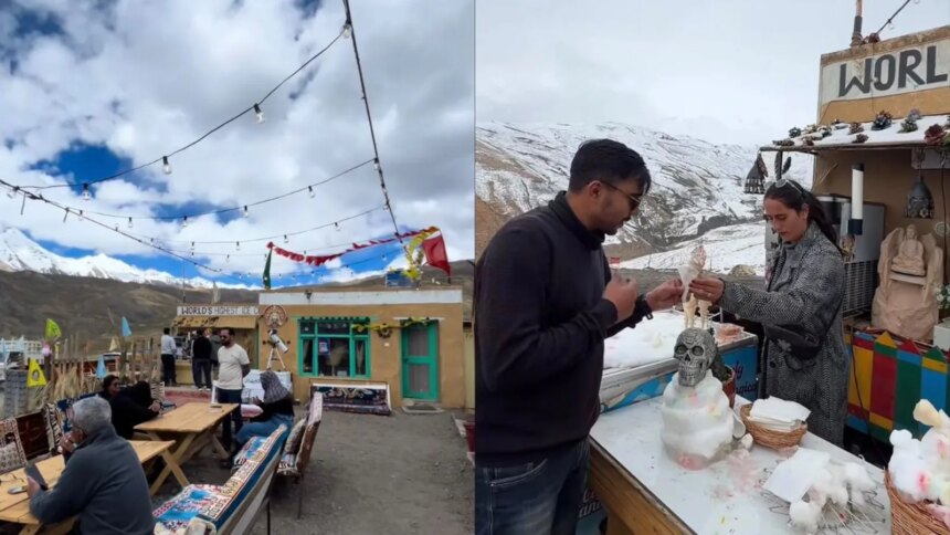 This Spiti Cafe Is Known As The Worlds Highest Ice Cream Shop At 14,400 Feet
