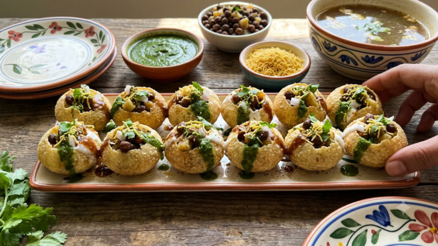 Give Your Golgappas A Spicy Twist With This Easy Chaat Recipe
