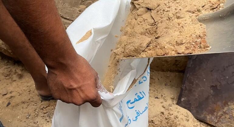 Flour sacks turned flood barriers: Gaza faces another winter without safe shelter