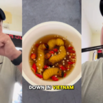 Video: Vlogger Eats Live Coconut Worms Minutes After Landing In Vietnam