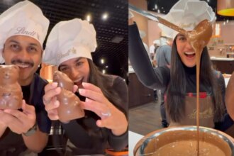 Video: Indian Couple Visits Lindt Factory In Switzerland, Makes Chocolate Bears And Lollipops