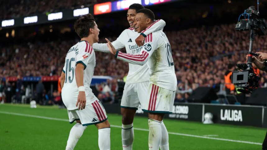 Real Madrid Hand Barcelona 1st Defeat Of La Liga Season, Win Dramatic El Clasico 2-1
