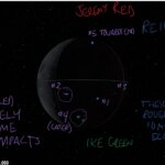 Artemis II Crew Moon Photo Annotations