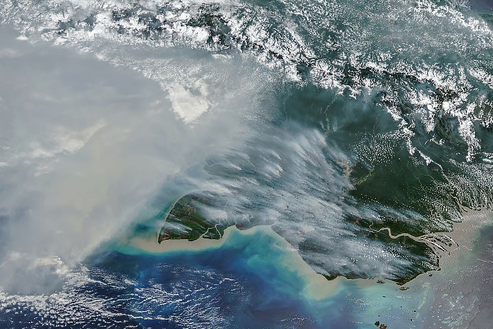 Fires Char New Guinea - NASA Science